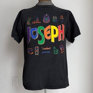 Joseph & The Technicolor Dreamcoat Black T-Shirt